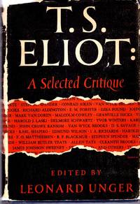 T S Eliot : A Selected Critique