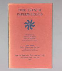 Fine French Paperweights. Property of: Milton H. Biow, Mrs. M. Rebuck and Others. Feb. 14, 1969