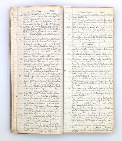 Manuscript journal of a Catholic...; (photo 3)