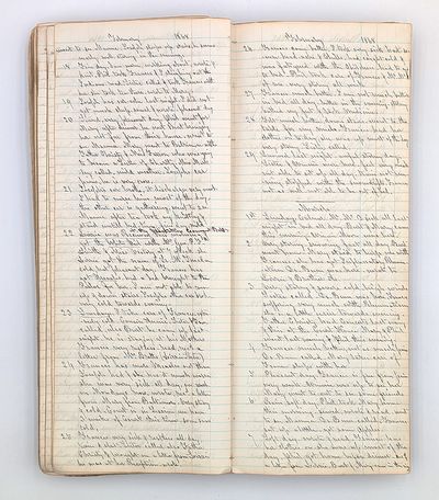Manuscript journal of a Catholic...; (photo 4)