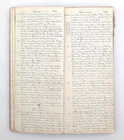 Manuscript journal of a Catholic...; (photo 5)