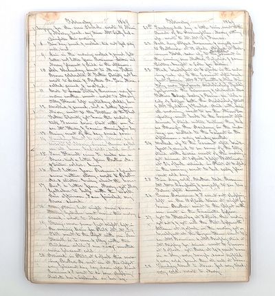 Manuscript journal of a Catholic...; (photo 6)