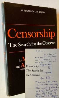 Censorship: The Serarch for the Obscene