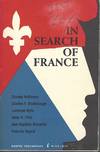 In Search Of France The Economy, Society and Political System in the Twentieth Century