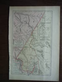 Universal Cyclopaedia and Atlas Map of the Klondike Gold Region Canada -  Original (1902)