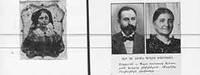 image of Portraits of man and woman; woman in traditional clothing.
