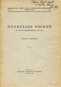 Önnestads socken. En kulturgeografisk studie.