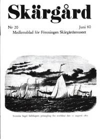 Skärgård. Nr 20. Juni 80. Medlemsblad för…