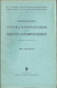 Förteckning å svenska nationalparker samt å…