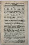 THE PRESENCE OF THE GREAT GOD IN THE ASSEMBLY OF POLITICAL RULERS. A SERMON PREACHED BEFORE HIS EXCELLENCY WILLIAM SHIRLEY, ESQ.; GOVERNOUR; THE HONOURABLE HIS MAJESTY'S COUNCIL; AND THE HONOURABLE HOUSE OF REPRESENTATIVES OF THE PROVINCE OF THE MASSACHUSETTS-BAY IN NEW-ENGLAND, MAY 28TH. 1746. BEING THE DAY FOR THE ELECTION OF HIS MAJESTY'S COUNCIL FOR THE SAID PROVINCE. BY...PASTOR OF A CHURCH IN ANDOVER