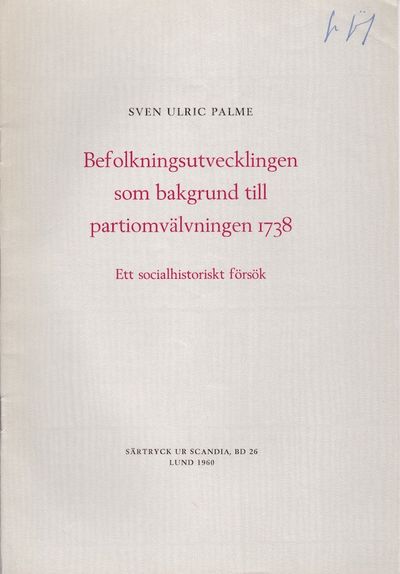 Befolkningsutvecklingen som bakgrund till…