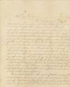 Lengthy Letter Between Two Cousins Discussing the Cold Yankee Character and the Differences Between New England and New Jersey, as Well as Current Events, 1838