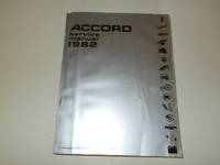 Accord Service Manual 1982 (P/N 61SA500)