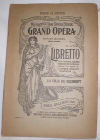 image of The Daughter of the Regiment Libretto