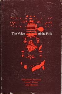 The Voice of the Folk: Folklore and American Literary Theory