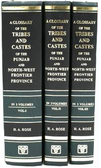 [LINGUISTICS] A GLOSSARY OF THE TRIBES AND CASTES OF THE PUNJAB AND NORTH-WEST FRONTIER PROVINCE. [3 VOLUMES]