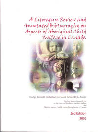 cover of A Literature Review and Annotated Bibliography on Aspects of Aboriginal Child Welfare in Canada
