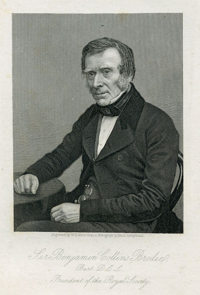 President of the Royal Society. Engraved Portrait by W. H. Mote after Maull & Polyblank