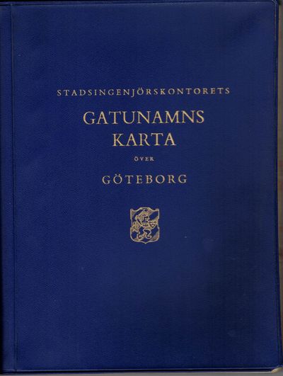 Stadsingenjörskontorets gatunamnskarta över…
