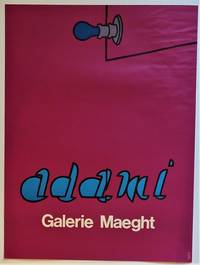 cover of ADAMI Galerie Maeght (Lithograph Exhibition Poster)
