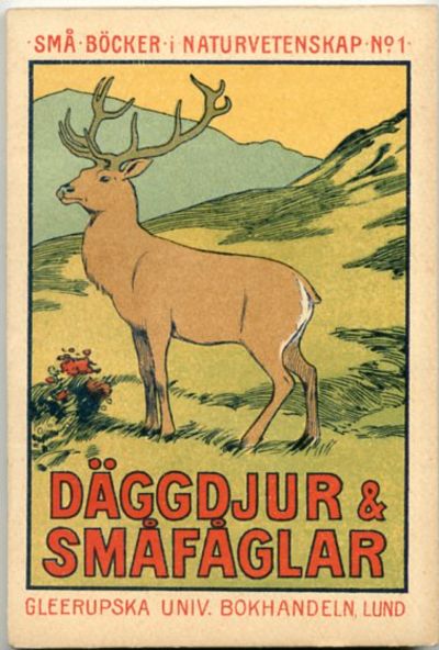 Däggdjur och småfåglar. 60 reproduktioner i…