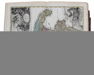Atlas Minor L. Selectorum Tabularum Homanni. Kleiner Atlas von Fünffzig Auserlesenen Homanns=Land=Karten, Nach Anleitung der neuesten Erd=Beschreibere, verbessert und eingerichtet...(= Printed title) - (Engraved title:) Atlas Novus Terrarum Orbis Impe... - [AN EARLY COMPLETE HOMANN-ATLAS] (photo 6)