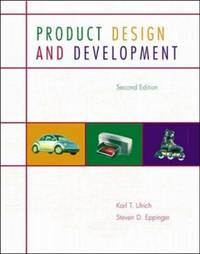 Product Design and Development, 2nd ed.