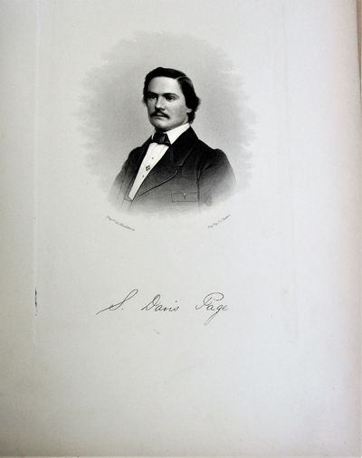CLASS OF 1859 YALE UNIVERSITY CLASS BOOK BELONGING TO POPULAR MEMBER SAMUEL DAVIS PAGE