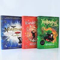 cover of The Trials of Morrigan Crow: Nevermoor, Wundersmith, Hollowpox