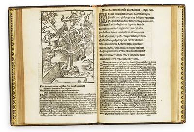 Navis stultifere collectanea vario carminum genere non sine eorundem familiari explanatione conflata...Venundantur parisiis in vico Sancti Jacobi sub signo Pellicani.  - [BADIUS' MORAL MAGNUM OPUS - ONE OF THE MOST BEAUTIFUL FRENCH POST-INCUNABLES] (photo 11)