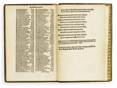 Navis stultifere collectanea vario carminum genere non sine eorundem familiari explanatione conflata...Venundantur parisiis in vico Sancti Jacobi sub signo Pellicani.  - [BADIUS' MORAL MAGNUM OPUS - ONE OF THE MOST BEAUTIFUL FRENCH POST-INCUNABLES] (photo 13)