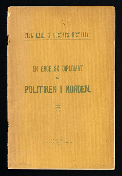 Redogörelse för den politiska ställningen i…