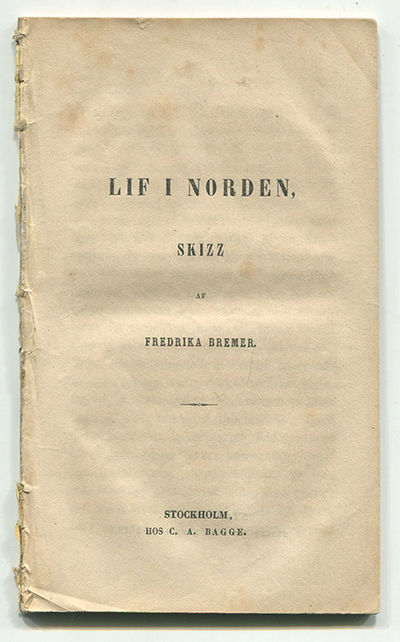 Lif i Norden. Skizz.