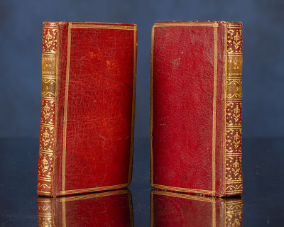 London: , 1781. In a Contemporary Morocco Binding Attributed To Derôme Le Jeune ROUSSEAU, . . Œuvr...