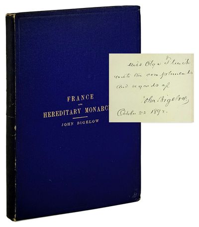France and Hereditary Monarchy [Inscribed and Signed]