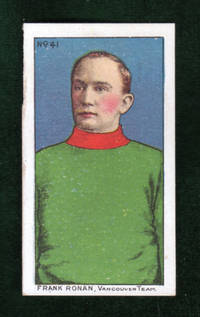 Frank Ronan Vintage Lacrosse Trading Card, 1910 Imperial Tobacco Cigarette Card, Set C60, Card #41. Vancouver Team.