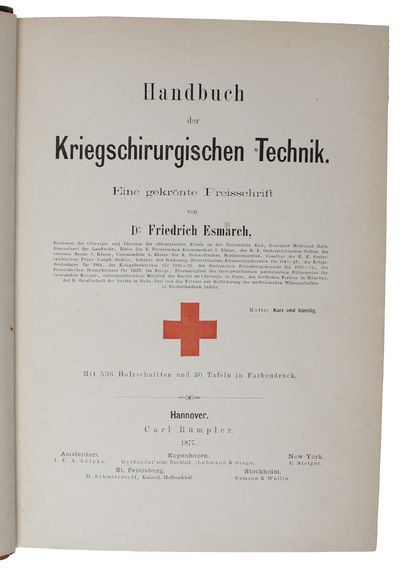Handbuch der Kriegschirurgischen Technik. Eine gekrönte Preisschrift. (photo 2)