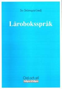 Läroboksspråk. Om språk och layout i svenska…