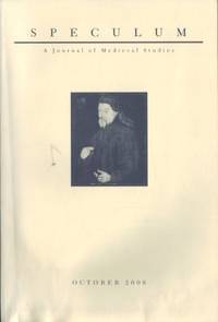 Speculum. A Journal of Medieval Studies. October…