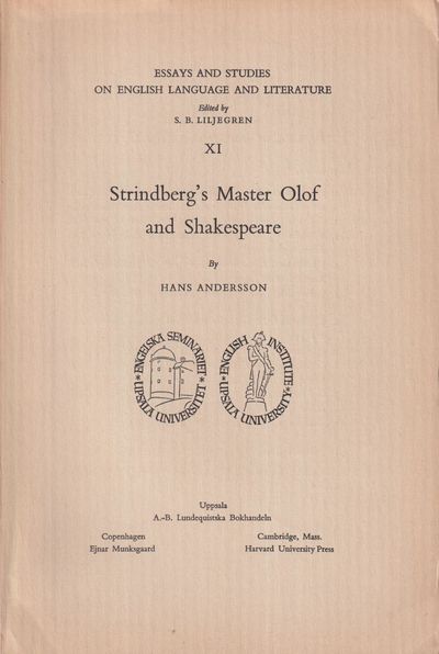 Strindberg's Master Olof and Shakespeare.