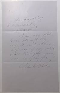 Autographed Letter Signed