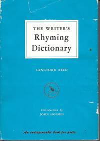 image of The Writer's Rhyming Dictionary An Indispensable Book for Poets