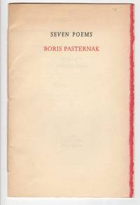 SEVEN POEMS by Boris Pasternak - Paperback - First Edition - 1969 - from Alexander Rare Books (SKU: 12045)