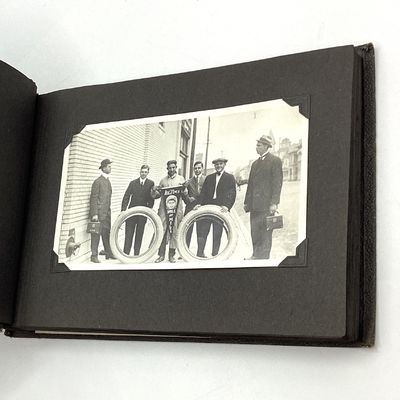 An album containing 24 silver prints measuring 6 x 4 inches, many showing the popular Smith's automo...