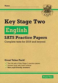 New KS2 English SATS Practice Papers: Pack 2 (for the 2020 tests)