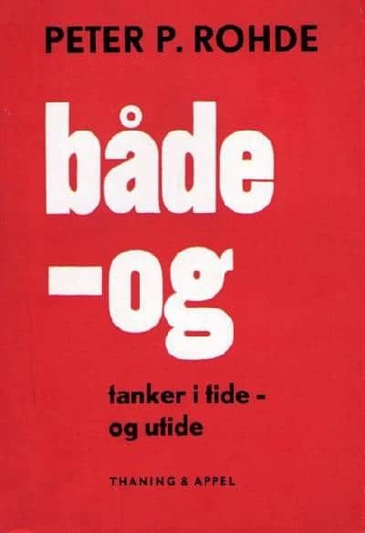 Både - og. Tanker i tide- og utide