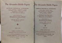 image of The Alexander Biddle papers ; American historical autographs, Adams, Franklin, Washington, Wayne, Jefferson, Rush, Biddle, Stockton, Witherspoon, Williams, and other important Americans ... Part one :& Part Two