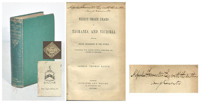 Thirty-Three Years in Tasmania and Victoria Being…