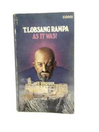 As it Was! by T.Lobsang Rampa - Paperback - 1976 - from World of Rare Books (SKU: 1649145654TMB)