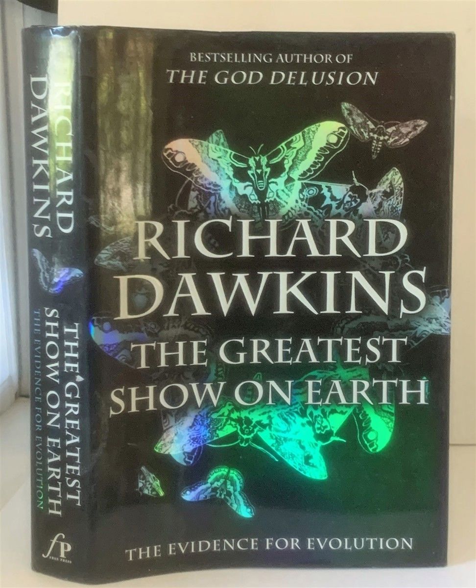 The Greatest Show on Earth The Evidence for Evolution by Dawkins, Richard |  Hardcover | 2009 | Free Press | 9781416594789 | Biblio, image size:972x1200